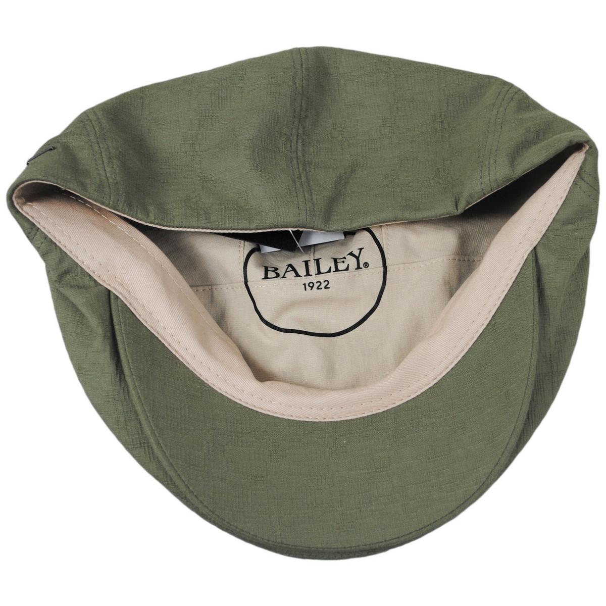 Bailey 1922 | Roan Cotton 5 Panel Ivy Cap | 167233 | under | GREEN