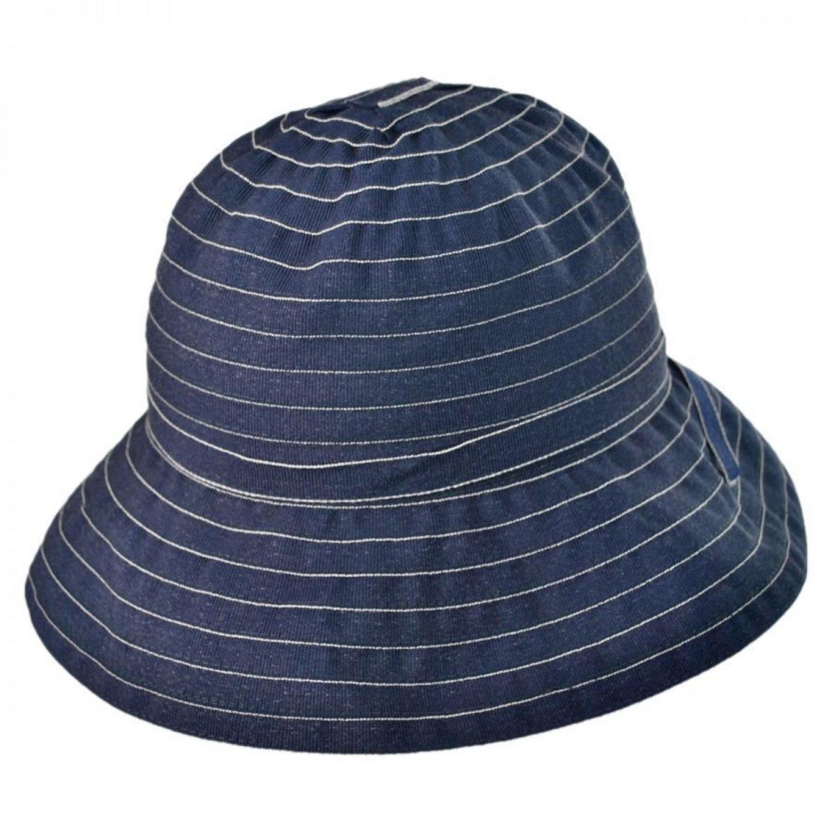 Jeanne Simmons | Roller Ribbon Cotton Blend Sun Hat