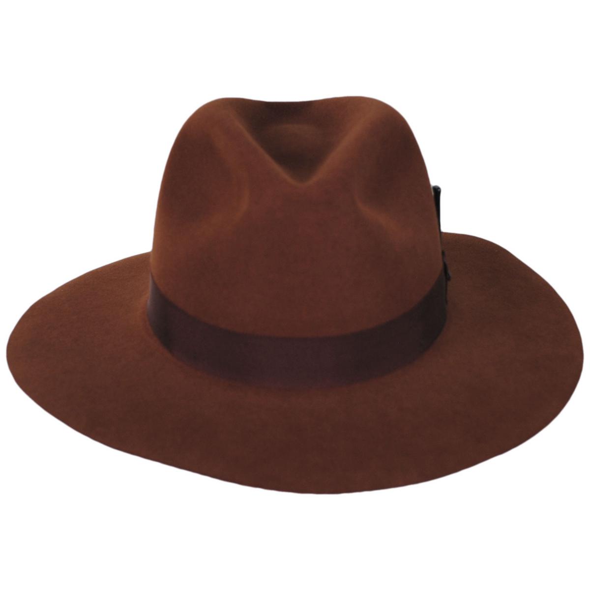 Bailey 1922 | Nilson Fur Felt Fedora Hat | 130389 | front | COPPER