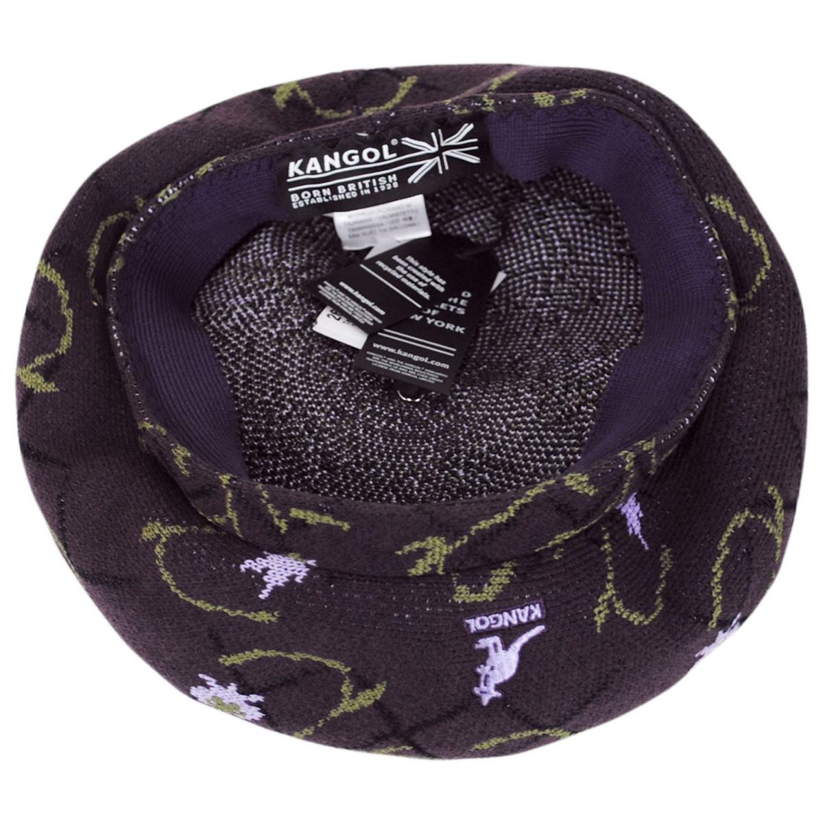 Kangol | Tapestry Jacquard Knit Jax Beret | 150924 | under | DEEP PLUM FLORAL