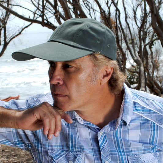 Village Hat Shop | VHS Long Bill Adjustable Baseball Cap | 222440 | lsmone | OLIVE