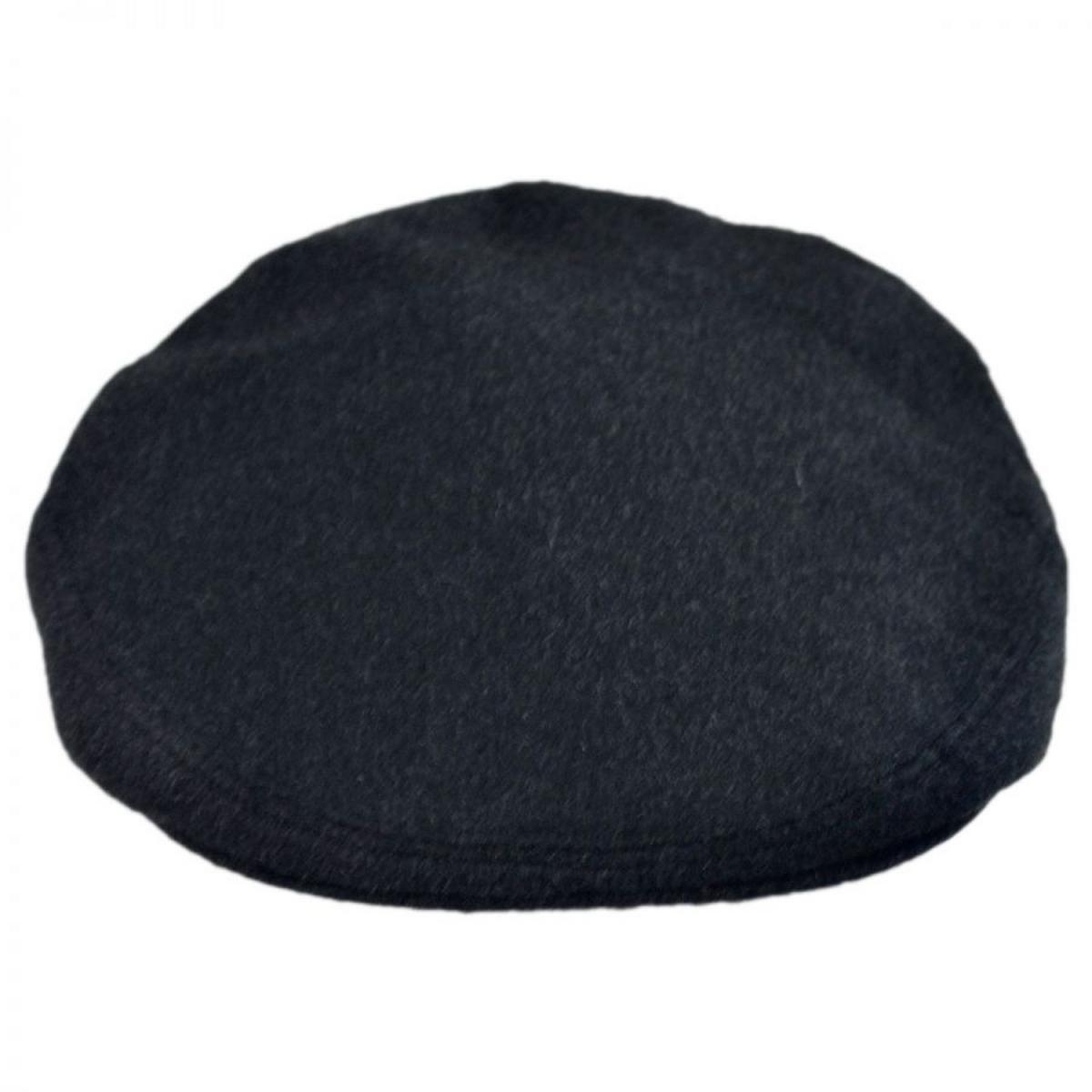 City Sport Caps | 100% Cashmere Ivy Cap | 177786 | front | CHARCOAL