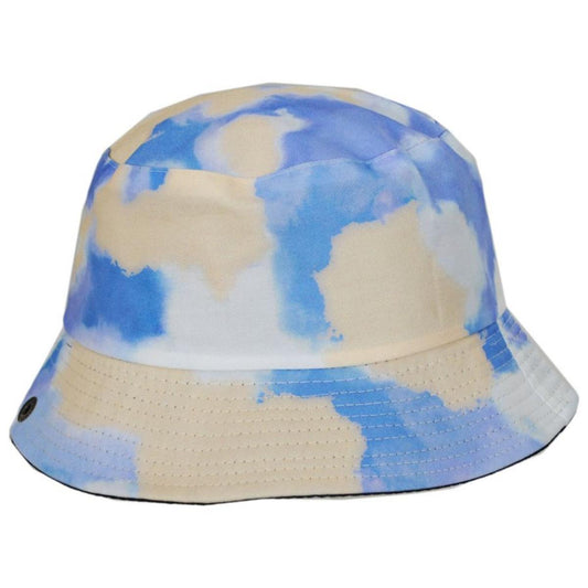 Peter Grimm | Monroe Tie-Dye Reversible Bucket Hat | 187707 | front | PASTEL MULTI
