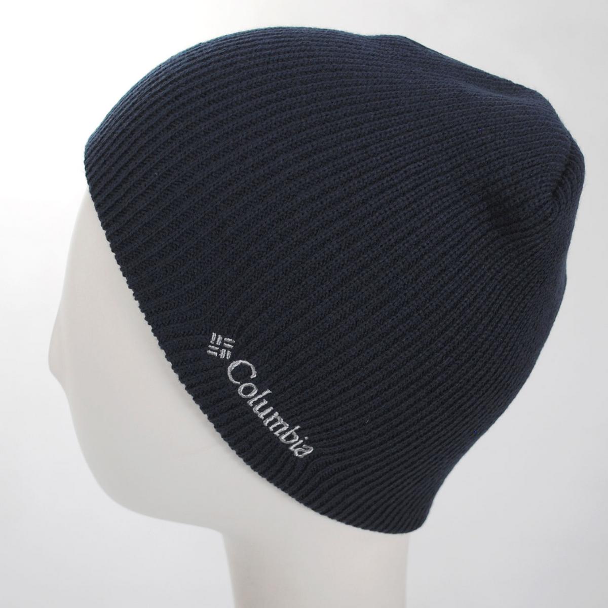 Columbia Sportswear | Whirlibird Acrylic Knit Watch Cap Beanie Hat | 500746 | profile | COLLEGIATE NAVY