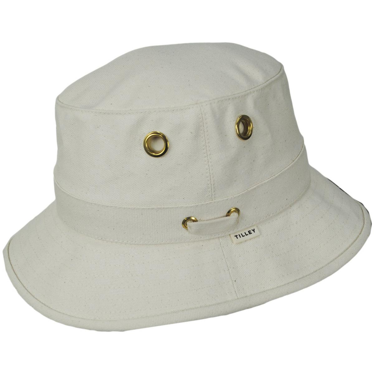 Tilley Endurables | T1 Iconic Cotton Duck Bucket Hat | 400800 | profile | NATURAL