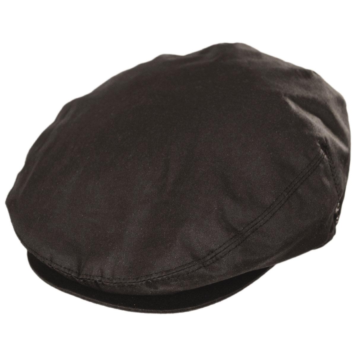 Jaxon Hats | Wholesale Waxed Cotton Ivy Cap B2B Pre-Pack | B2B167742 | lead | BROWN