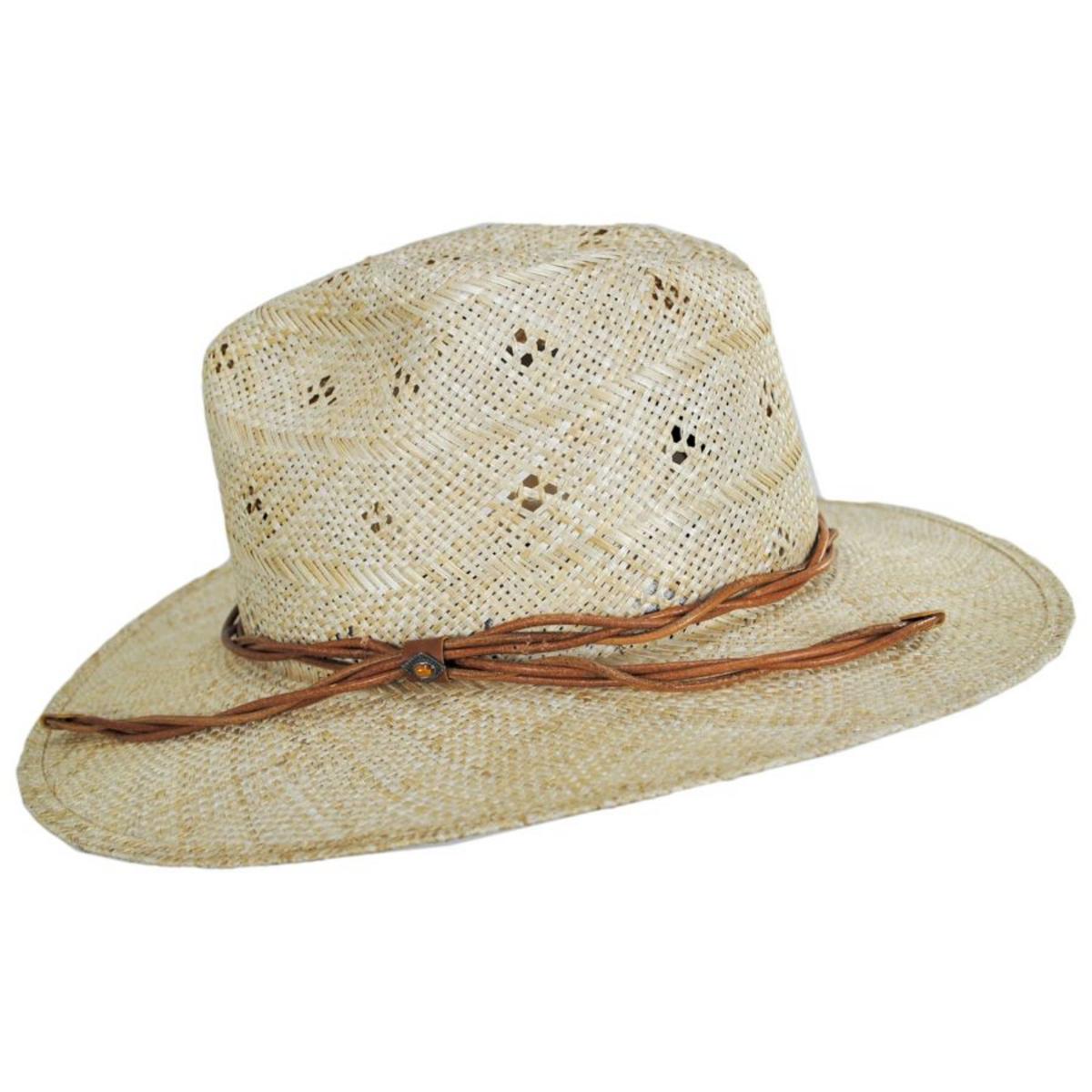 Renegade | Florin Sisal Straw Fedora Hat | 127747 | profile | NATURAL
