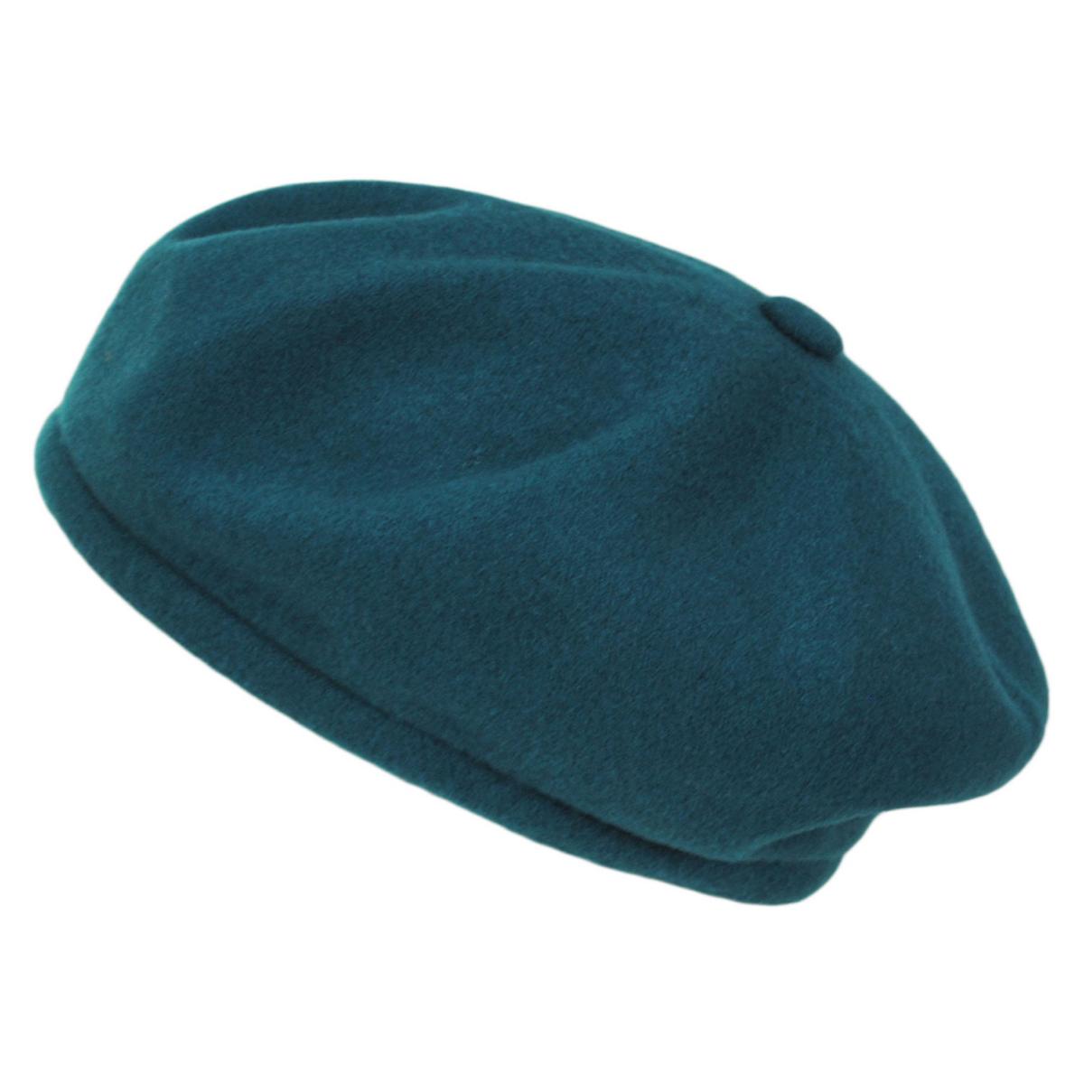 Kangol | Jax Wool Basque Beret - Fashion Colors | 150913FW23 | lead | MARINE TEAL