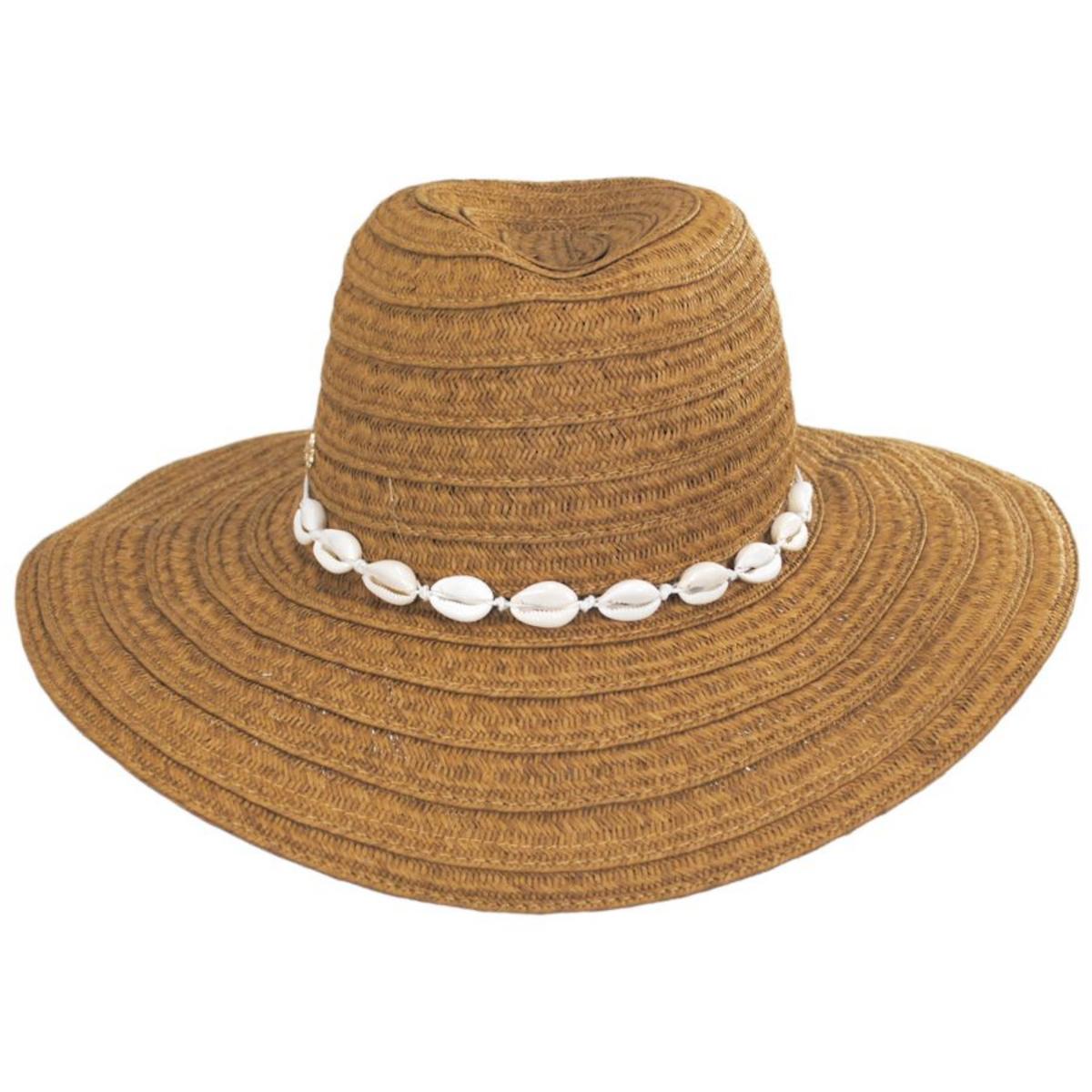 Violet Toyo Straw Western Hat