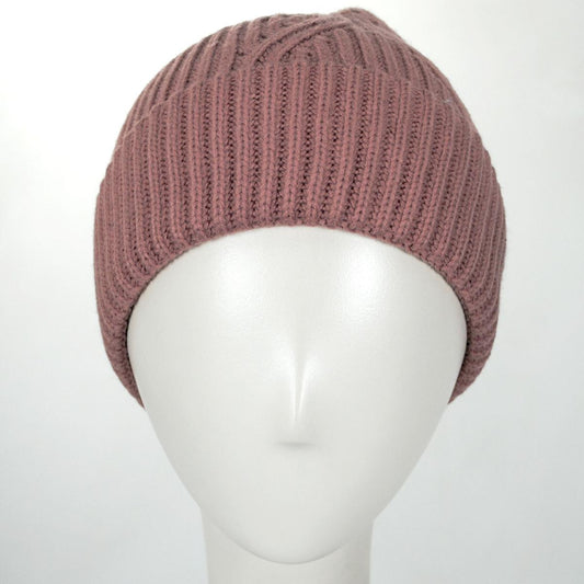 Scala | Stephanie Knit Beanie Hat | 500045 | front | MAUVE