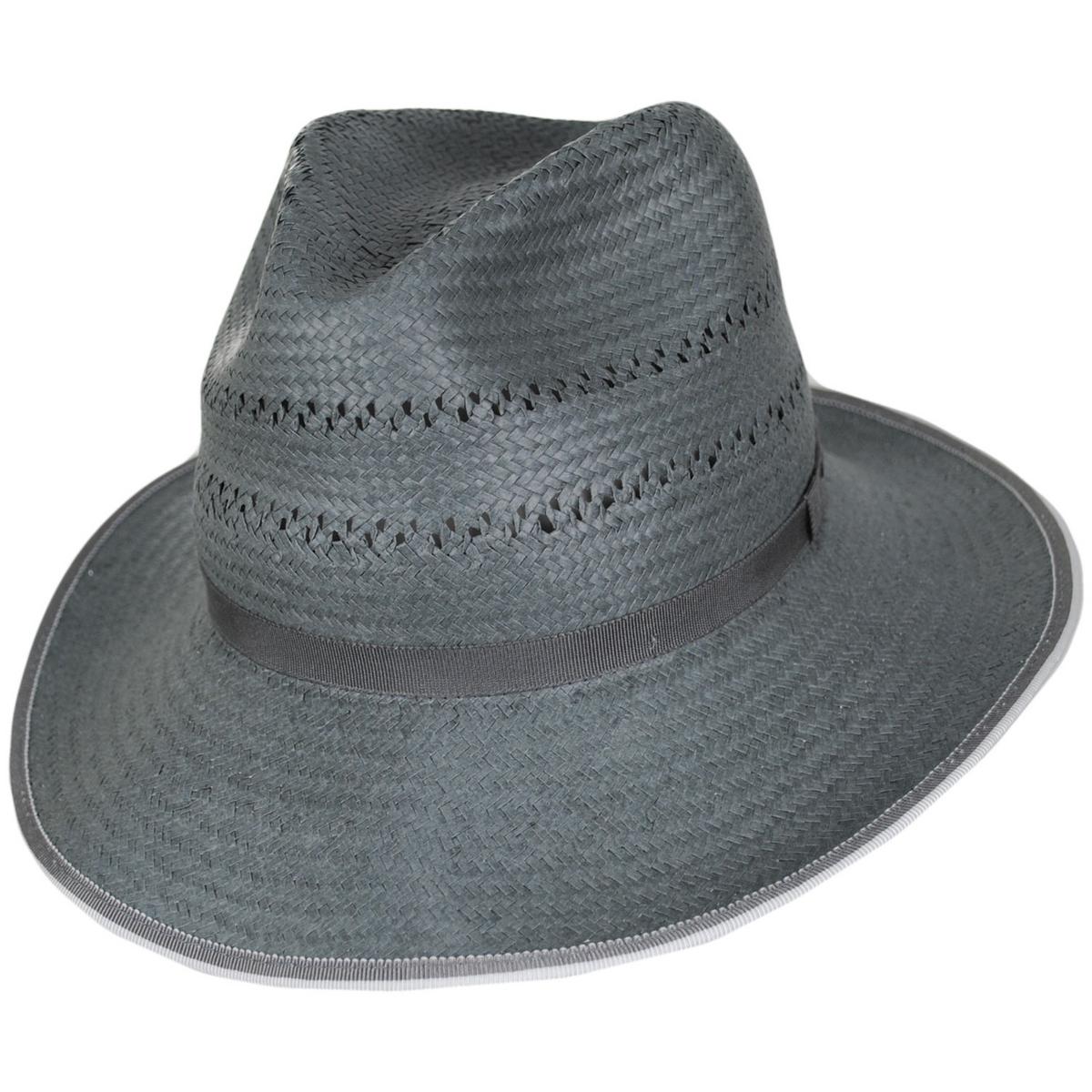 Bailey 1922 | Delmont Toyo LiteStraw Fedora Hat | 127925 | lead | ASH