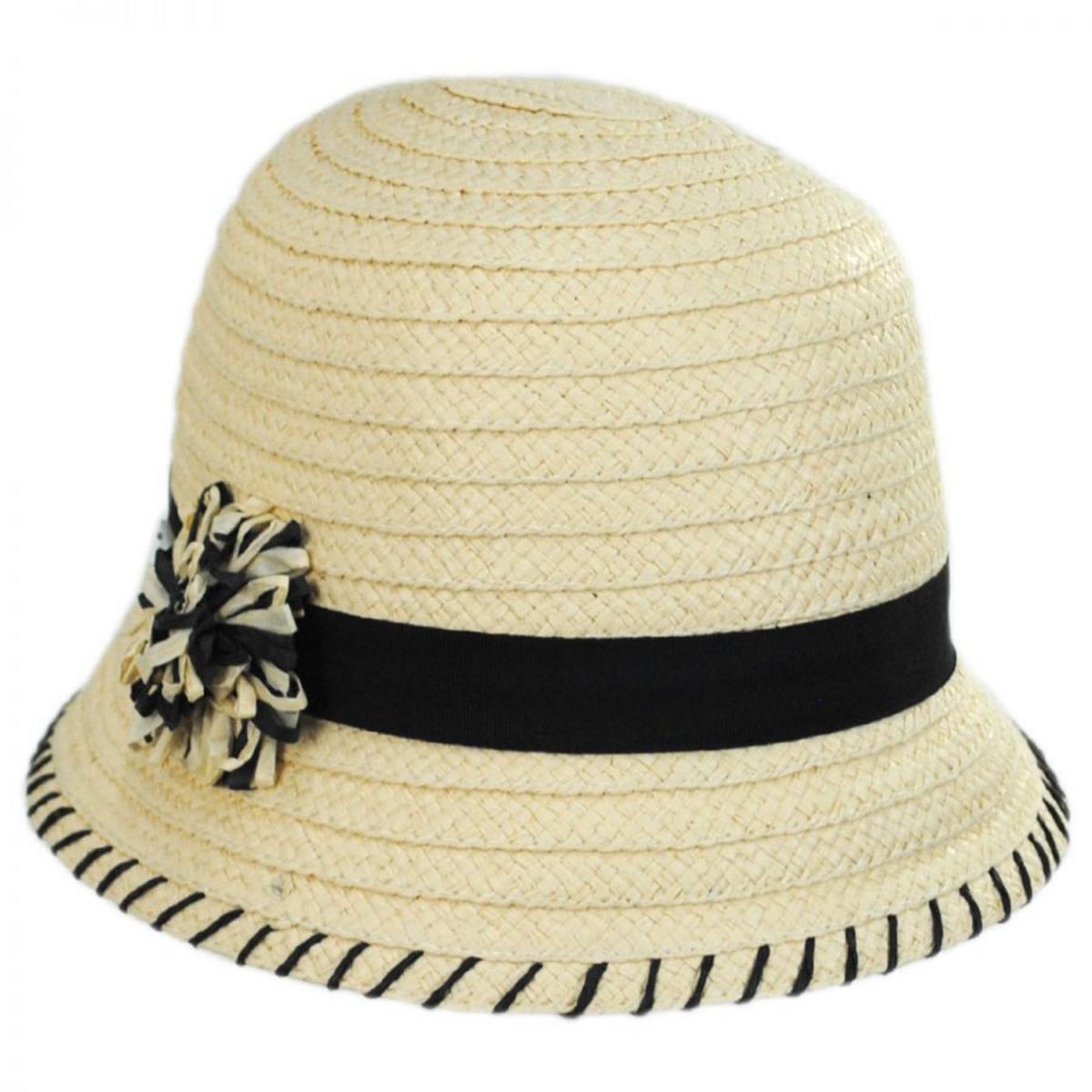 Betmar | Kiki Toyo Straw Cloche Hat | 101117 | lead | NATURAL