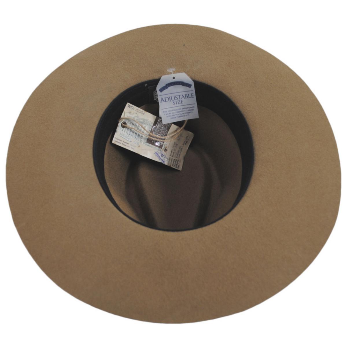 Biltmore | V.C. Mad Rattle Wool Felt Rancher Hat | 130275 | under | FAWN