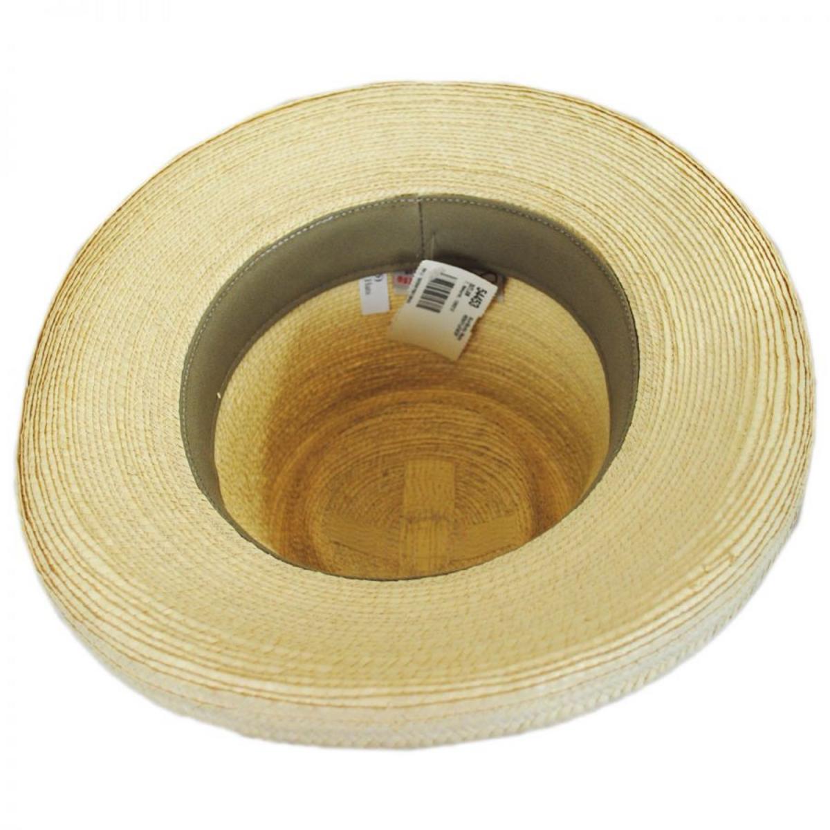 SunBody Hats | Outlaw Guatemalan Fine Palm Leaf Straw Hat | 128212 | under | NATURAL