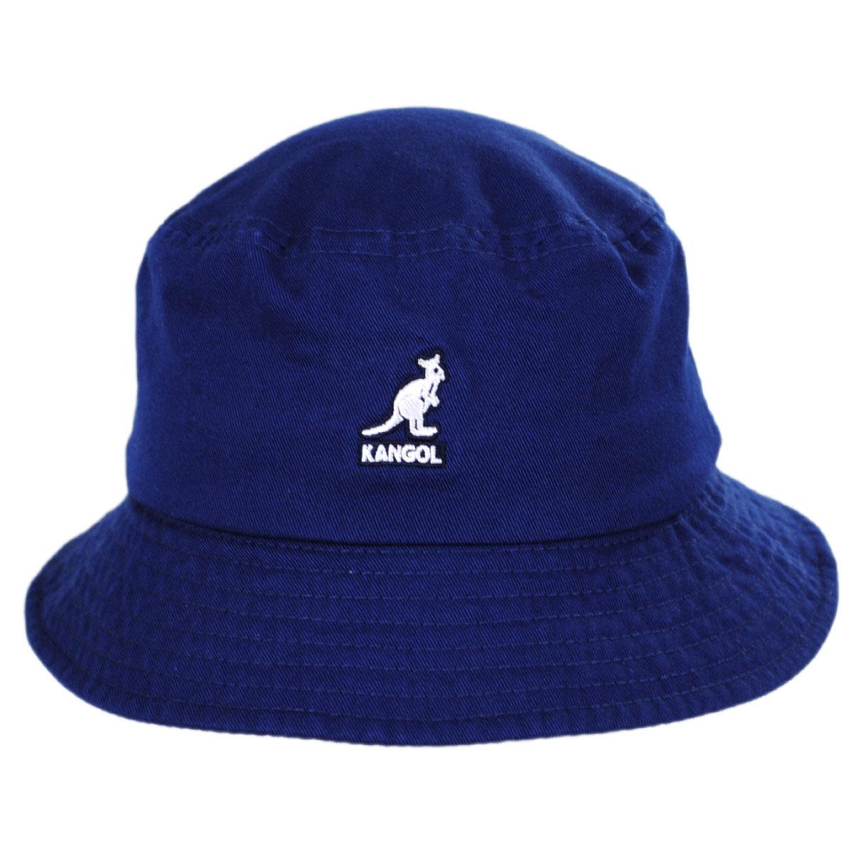 Kangol | Washed Cotton Bucket Hat - SS24 | 185701SS24 | front | STARRY BLUE