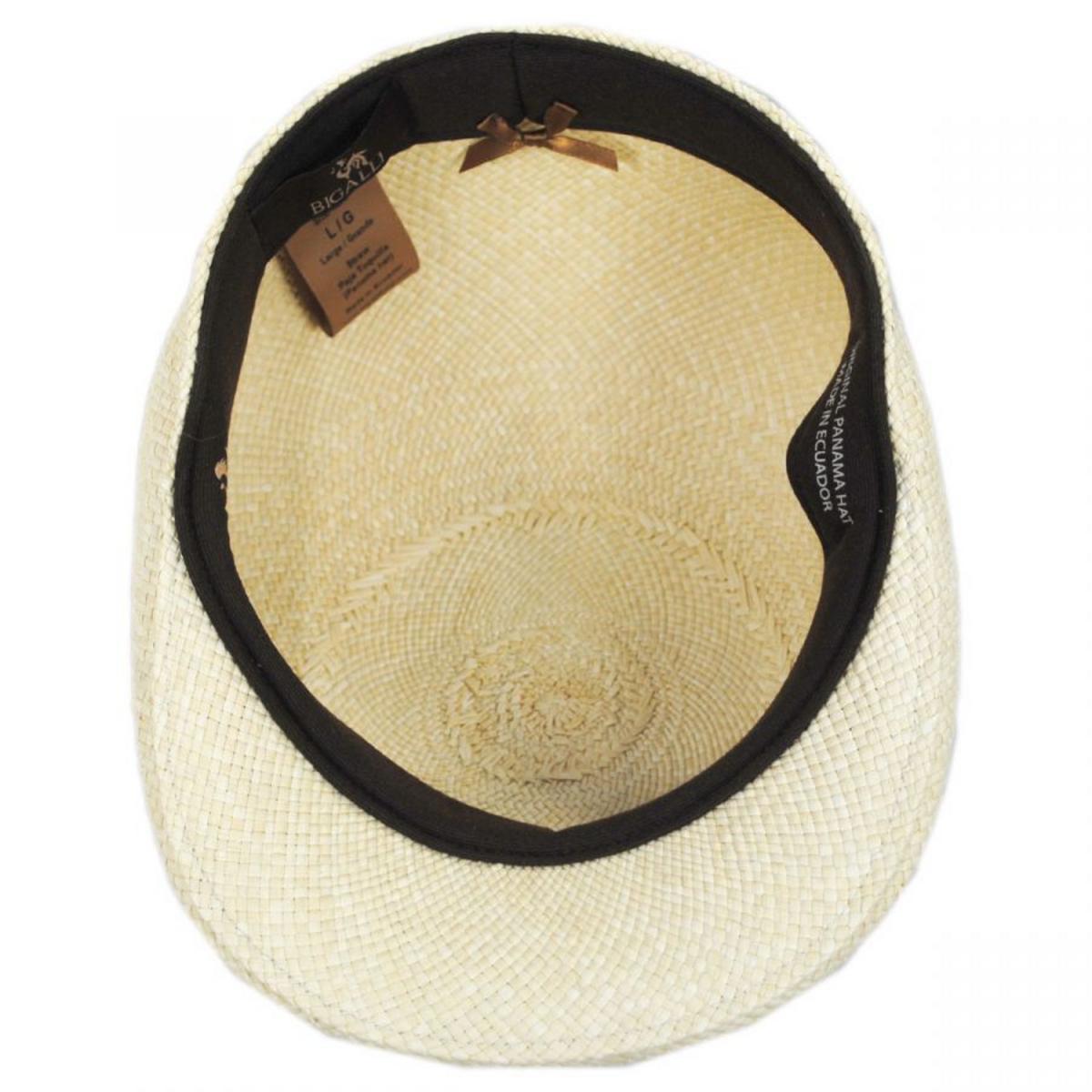 Bigalli | Panama Straw Ascot Cap | 161803 | under | NATURAL