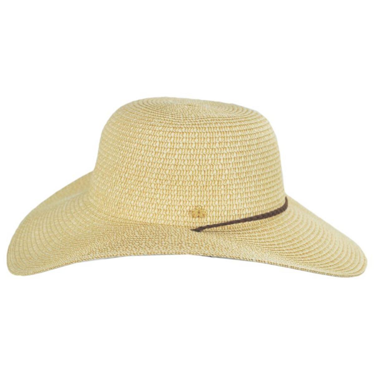 Cappelli | Merryl Toyo Braid Swinger with Chin Cord Sun Hat | 101263 | profile | TEA