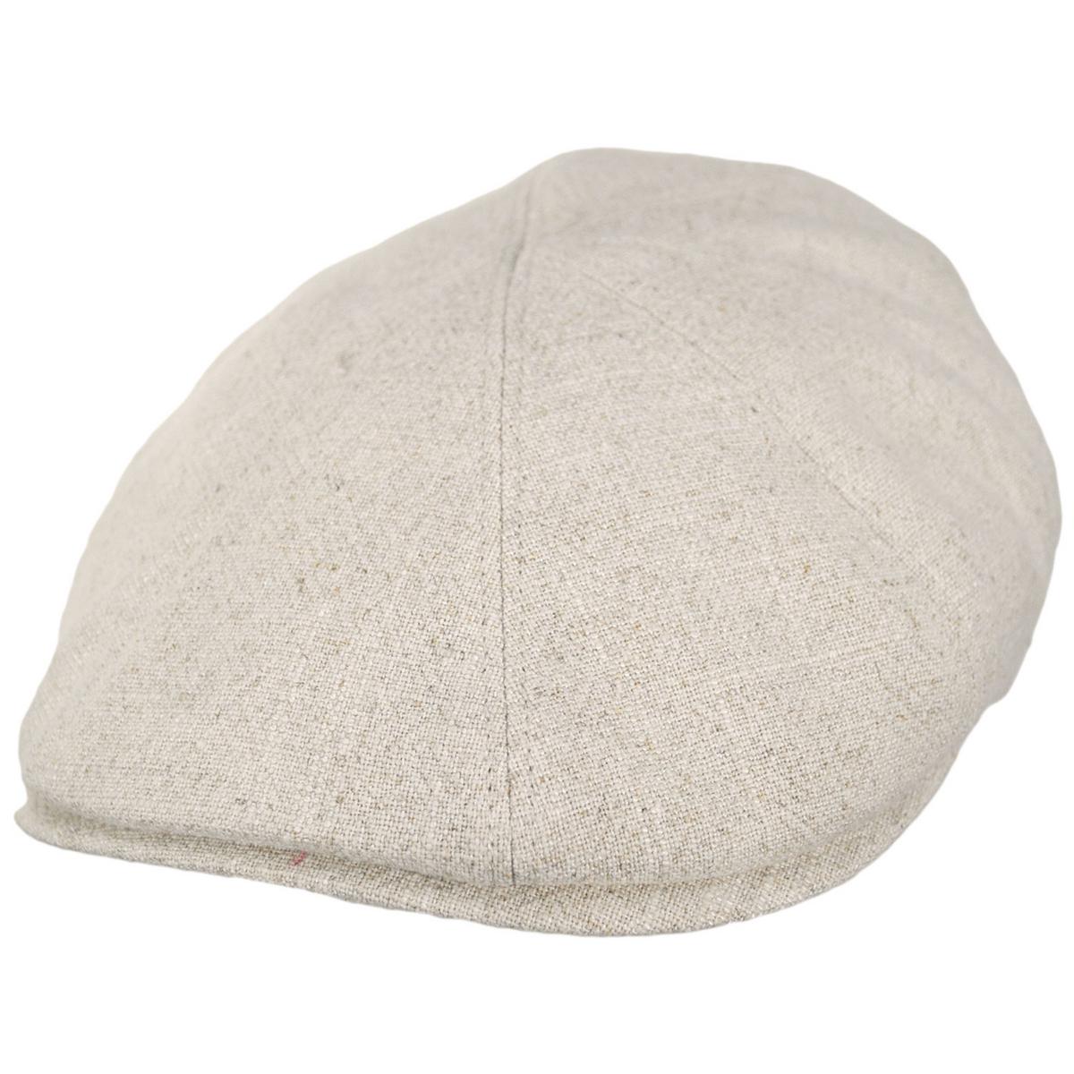Bailey 1922 | Rankin Rayon 8 Panel Flat Cap | 167235 | lead | BEIGE