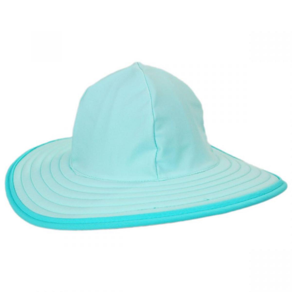 Scala | Kid's Cormorant Swimwear Reversible Sun Hat | 508386 | profile | AQUA