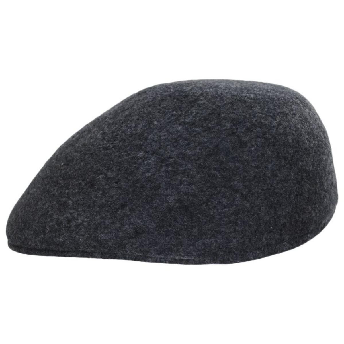 Bigalli | Wool Felt Ascot Cap | 161806 | profile | GREY MELANGE