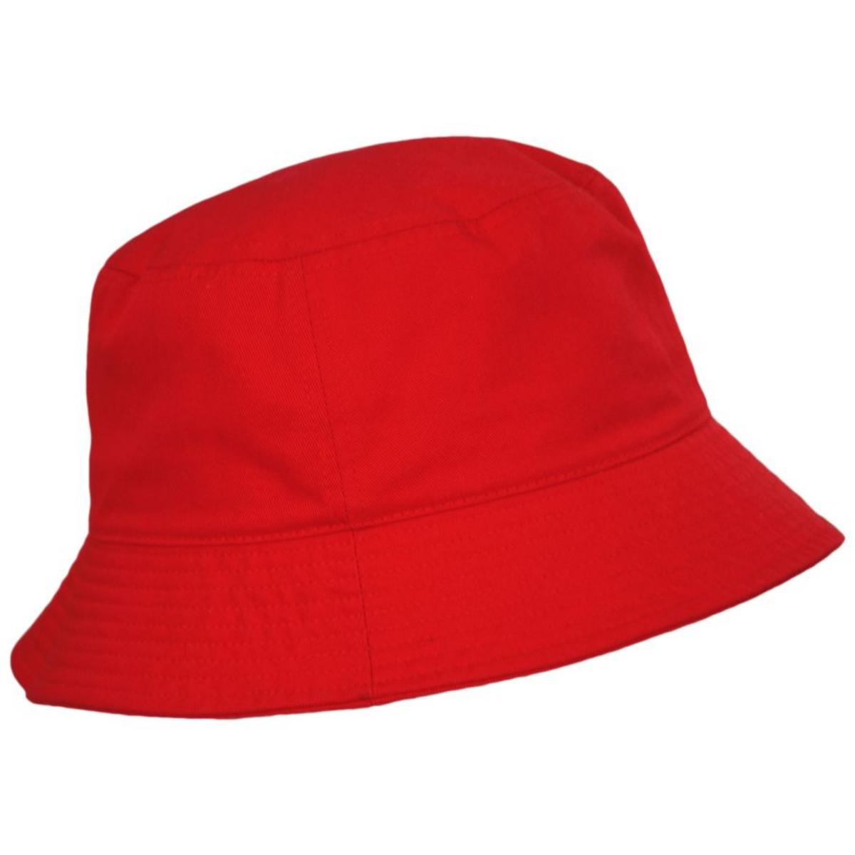 Kangol | Washed Cotton Bucket Hat | 185701 | profile | CHERRY GLOW