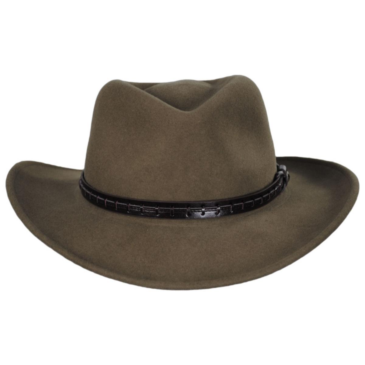 Bailey Western | Firehole Crushable Wool LiteFelt Western Hat | 130141 | front | TAWNY