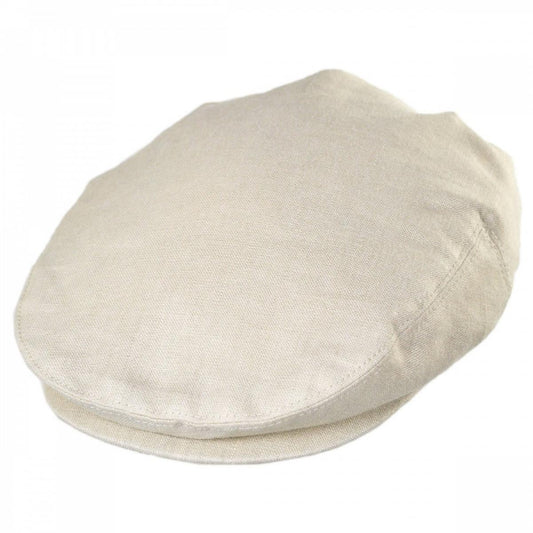 Jaxon Hats | Linen and Cotton Ivy Cap | 167732 | lead | NATURAL