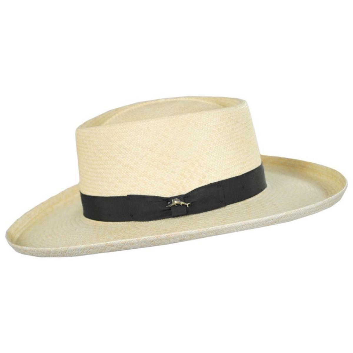 Tommy Bahama | Kalama Panama Straw Gambler Hat | 126231 | profile | NATURAL