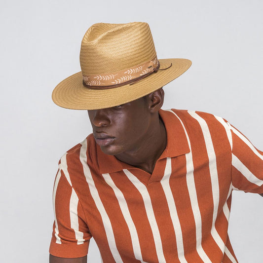 Bailey 1922 | Lachlan Raindura Straw Fedora Hat | 127875 | lsmone | GRIT