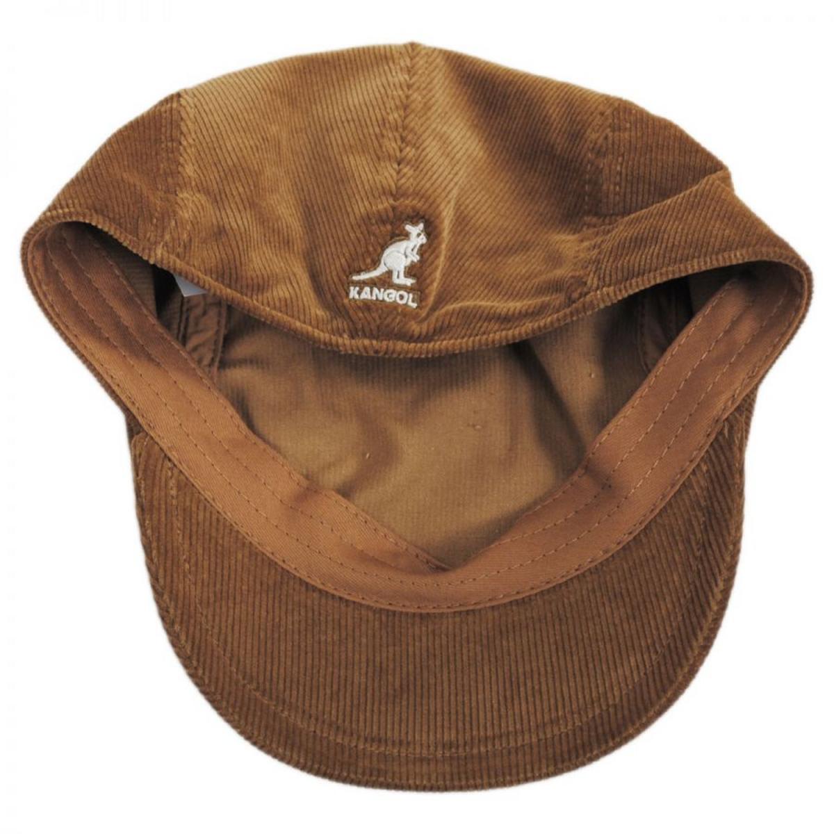 Kangol | Cord Cotton Ivy Cap | 160962 | under | WOOD