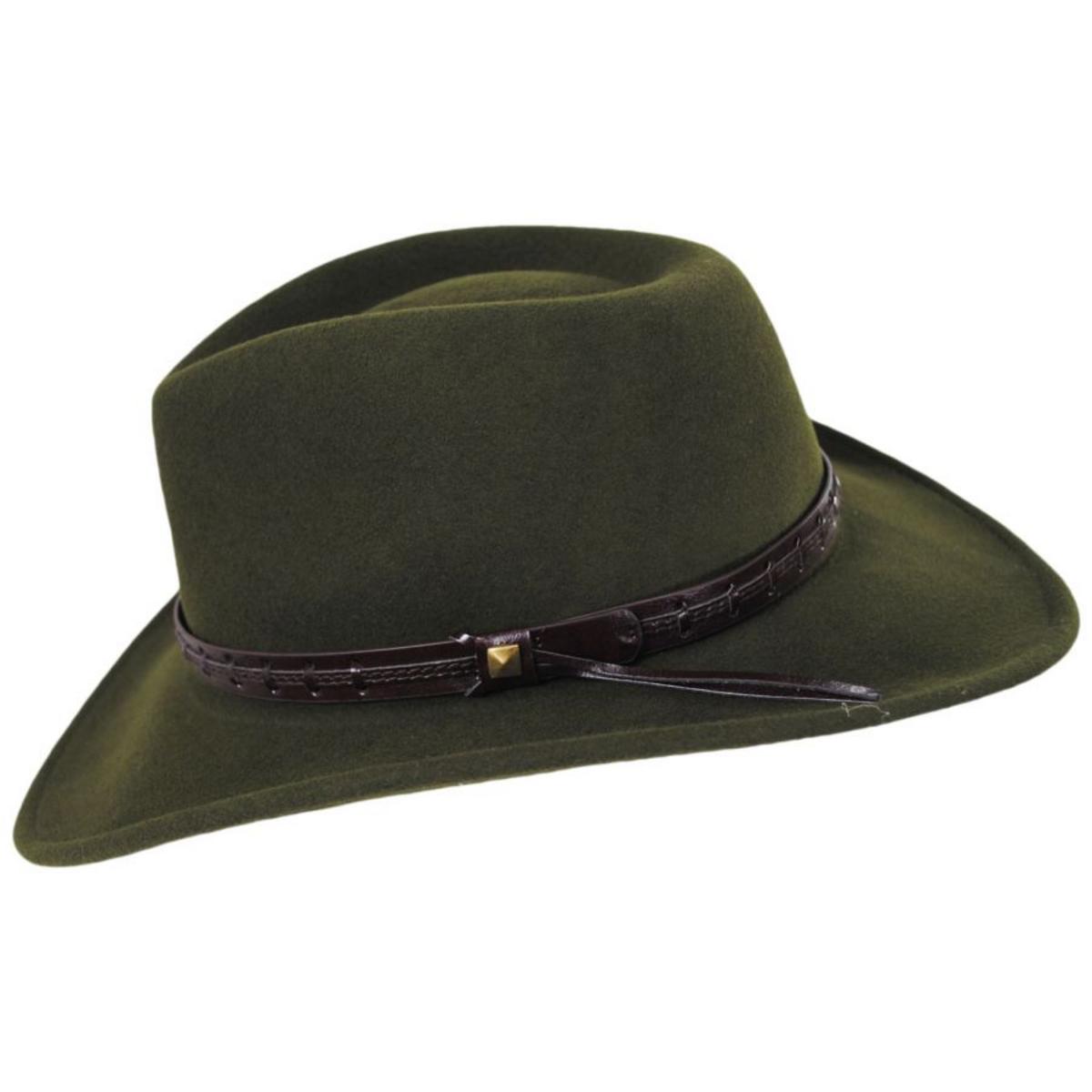 Bailey Western | Firehole Crushable Wool LiteFelt Western Hat | 130141 | profile | LODEN