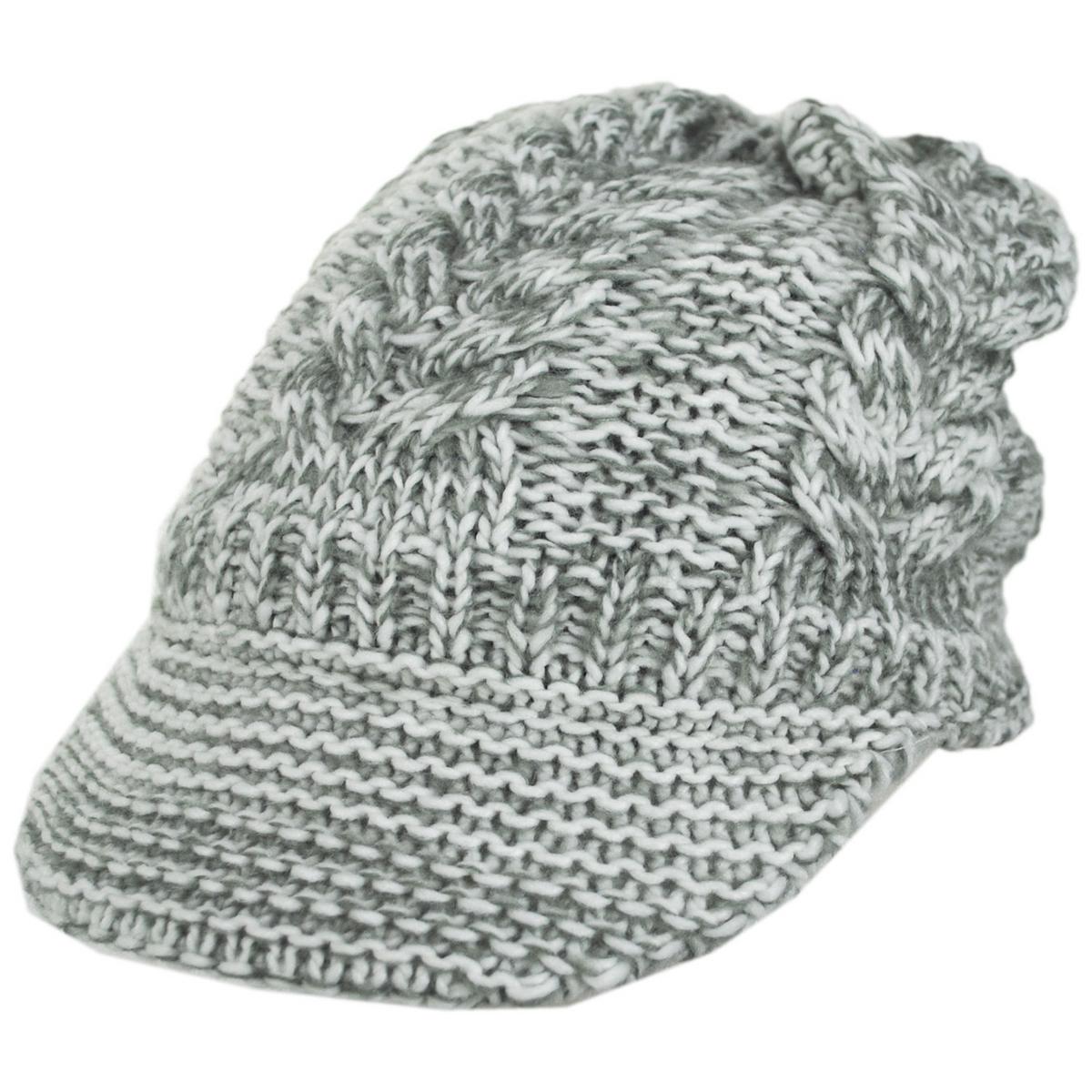 Scala | Lingyee Cable Knit Radar Cap | 106424 | lead | SAGE