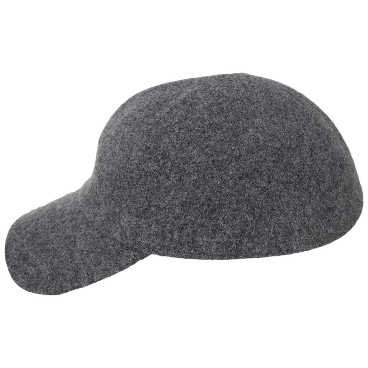 Kangol | Wool Spacecap Fitted Baseball Cap | 201106 | profile | FLANNEL