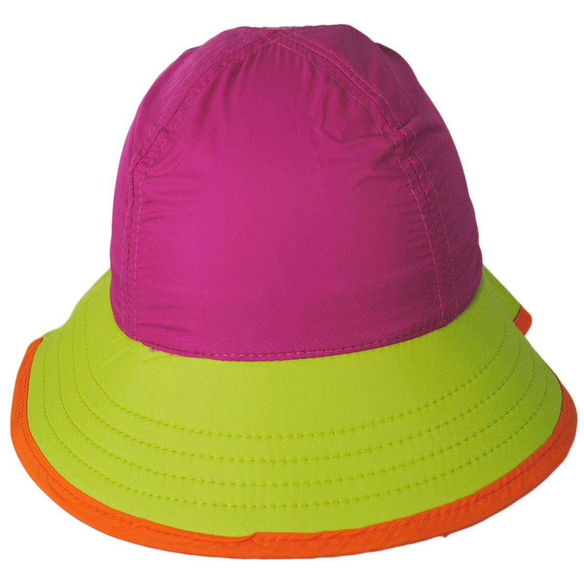 Panama Jack | Kid's Camps Bay Sun Hat | 508203 | front | HOT PINK