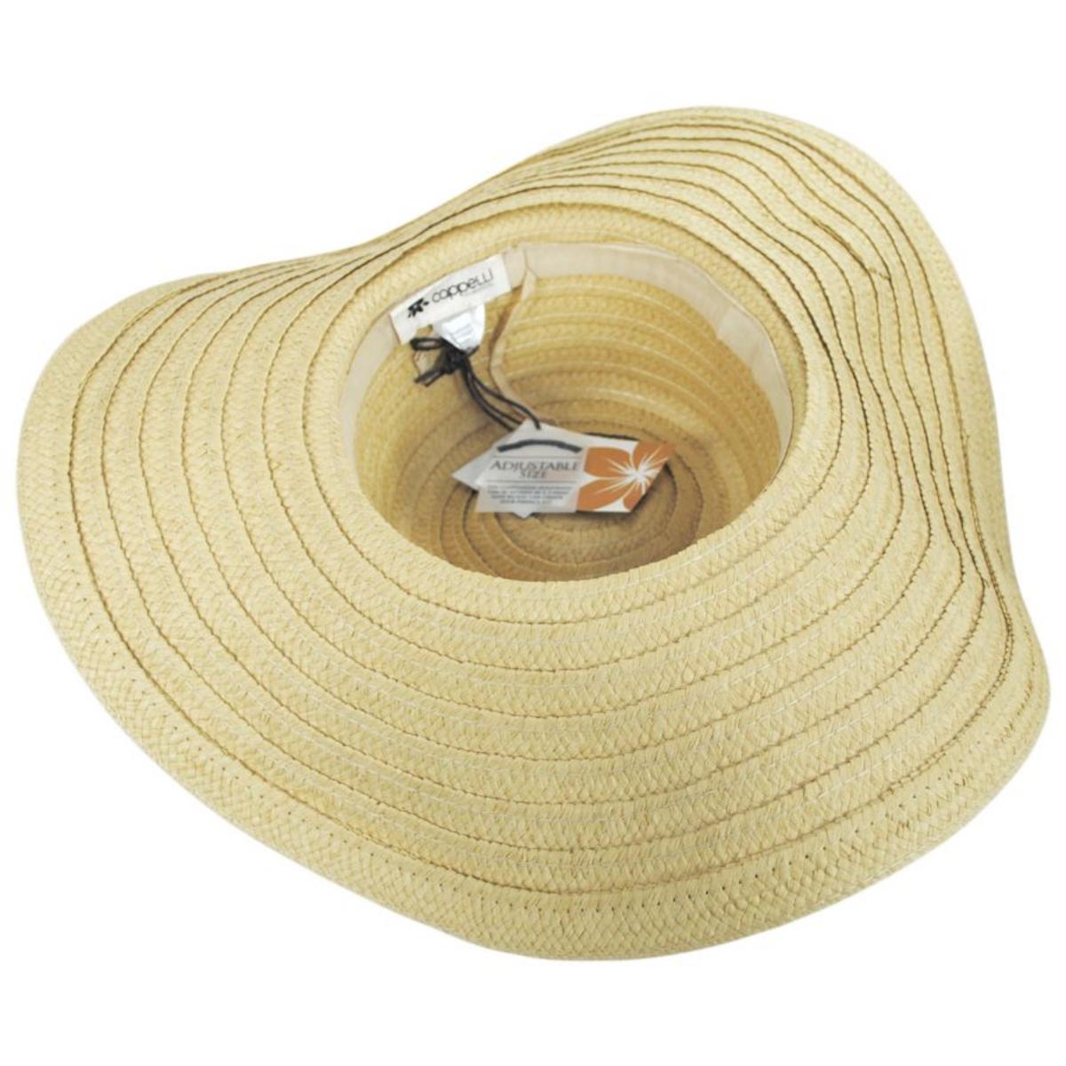 Cappelli | Dover Toyo Braid Swinger Sun Hat | 101260 | under | NATURAL