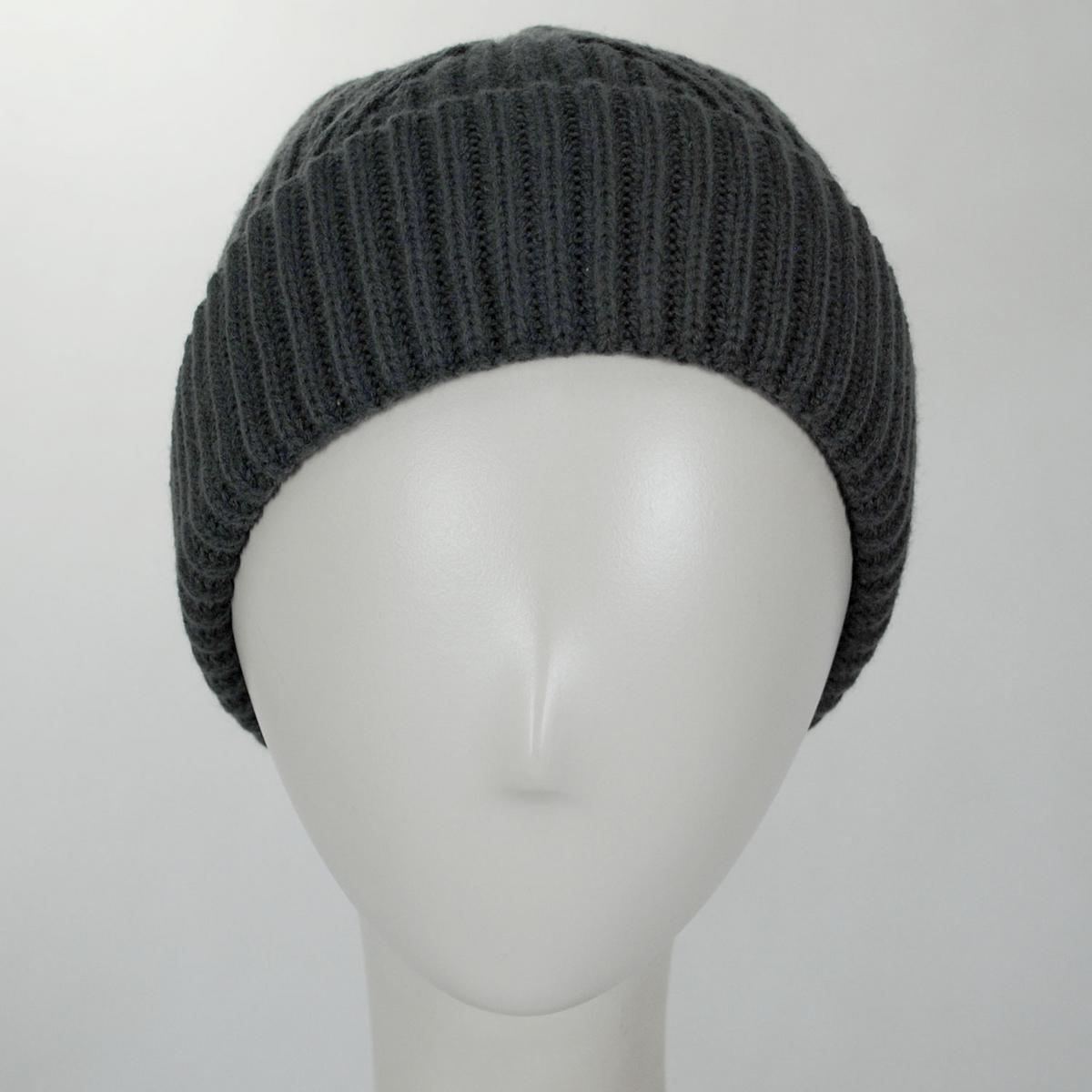 Scala | Stephanie Knit Beanie Hat | 500045 | front | CHARCOAL