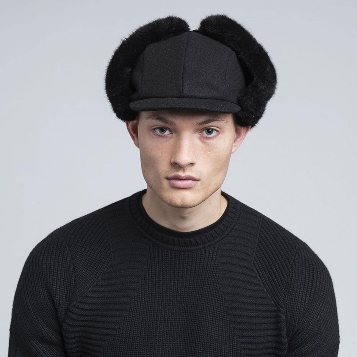 Kangol | Wool Blend Aviator Hat | 201134 | lsmtwo | BLACK