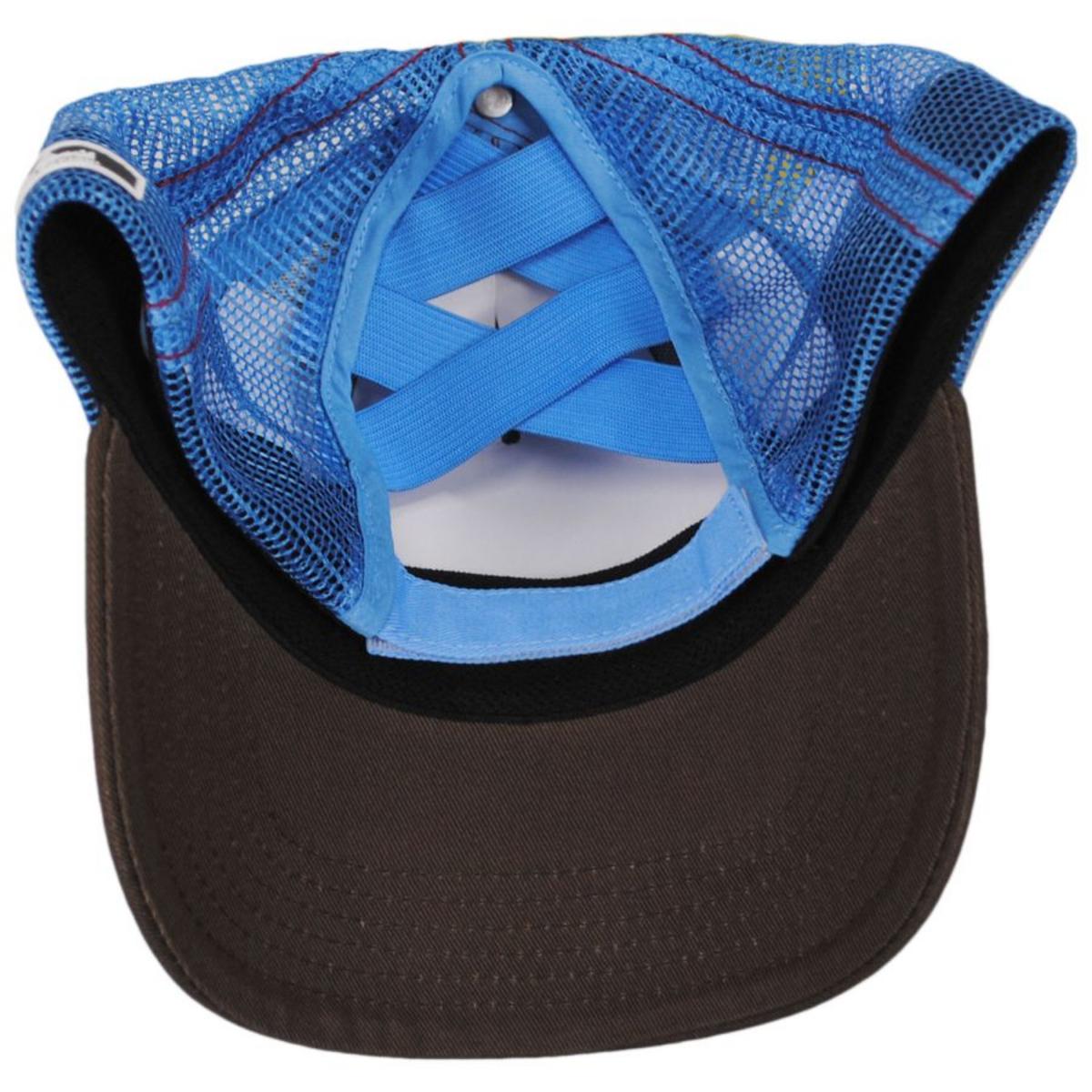 Larry Mahan Hats | Loteria La Sirena Snapback Trucker Baseball Cap | 221327 | under | PURPLE