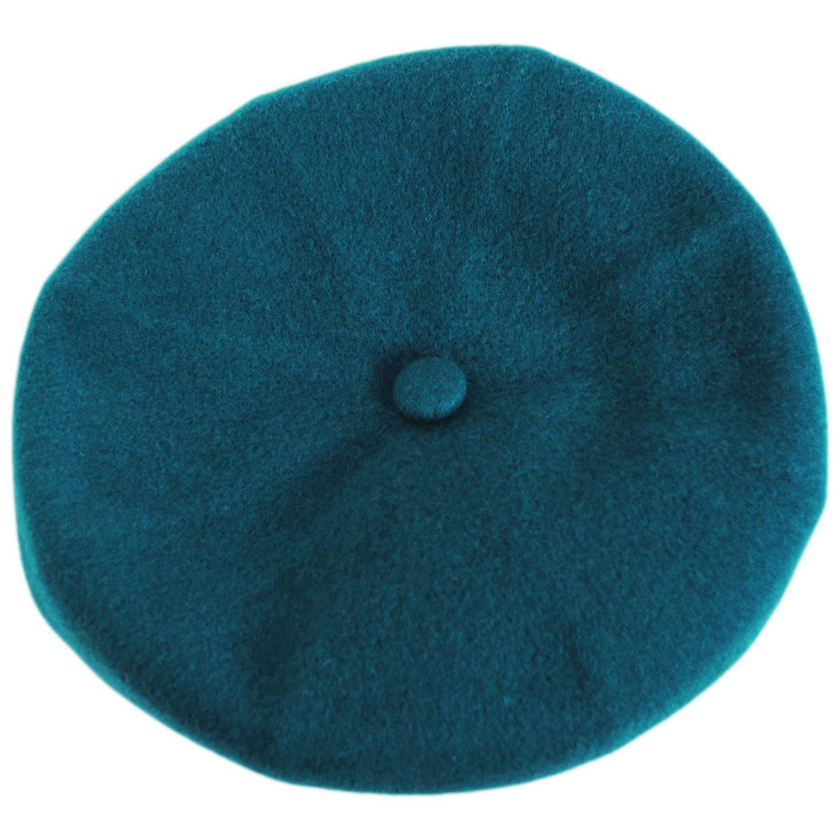 Kangol | Jax Wool Basque Beret - Fashion Colors | 150913FW23 | top | MARINE TEAL