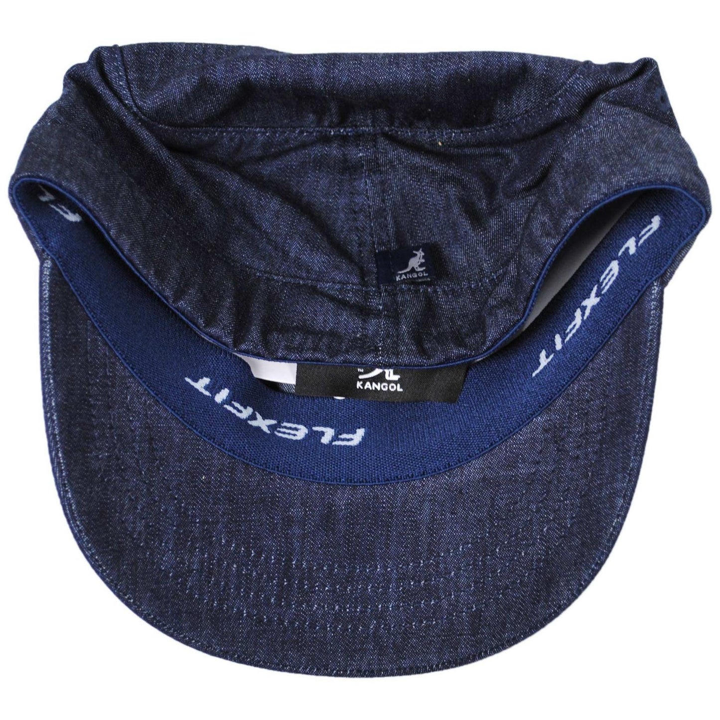 Kangol | Flexfit Denim Army Cap | 201193 | under | INDIGO