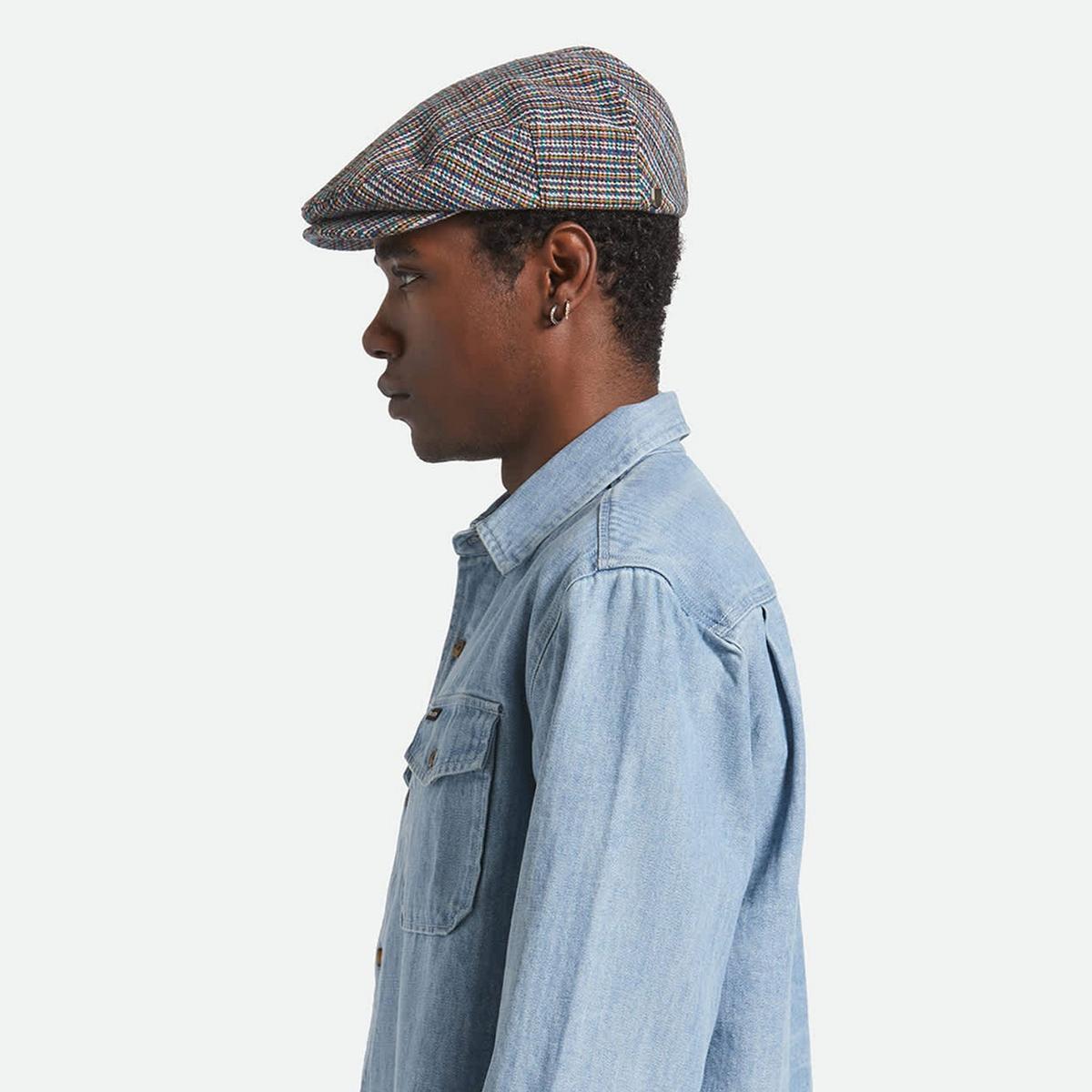 BRIXTON HATS | Hooligan Multi Plaid Ivy Cap | 161510 | lsmone | MULTI PLAID