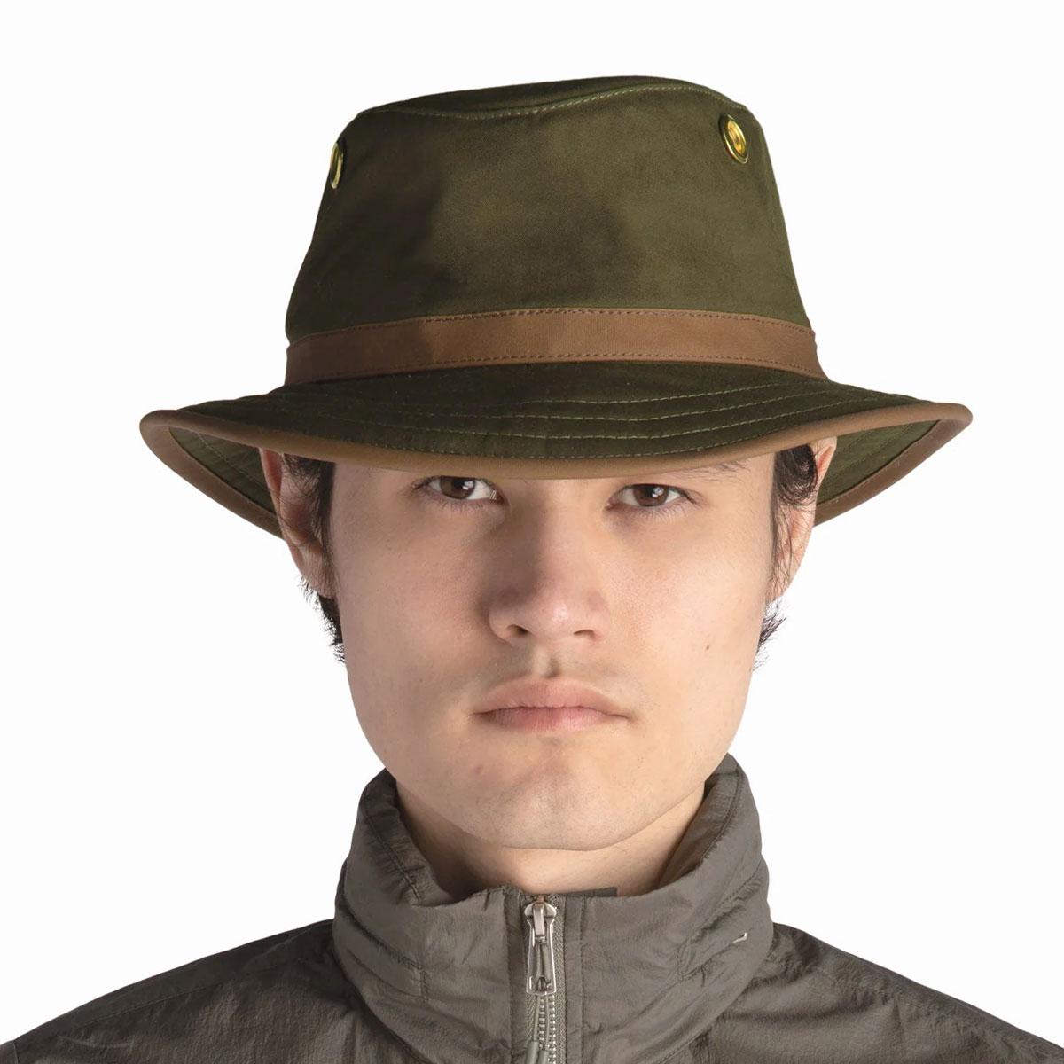 Tilley Endurables | TWC7 Wax Cotton Hat | 400809 | lsmtwo | OLIVE