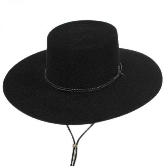 Biltmore | Toledo Wool Felt Bolero Hat | 130249 | lead | BLACK