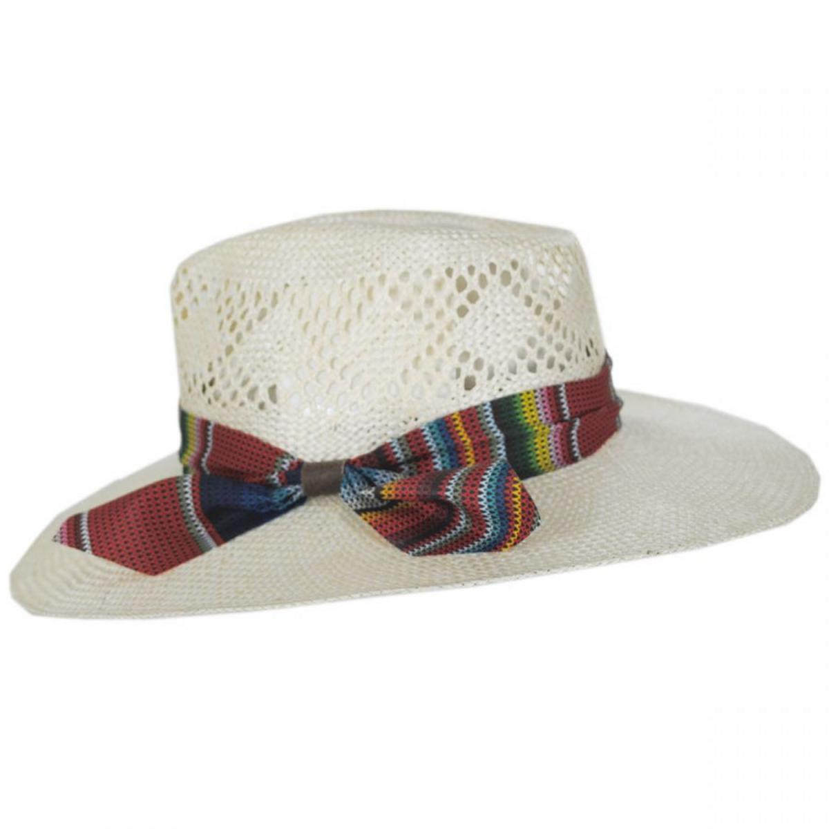Charlie 1 Horse | Fiesta Sisal Straw Fedora Hat | 101661 | profile | NATURAL