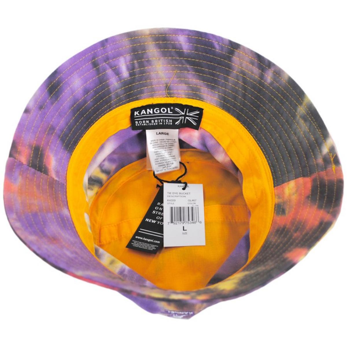 Kangol | Tie Dye Cotton Bucket Hat - Galaxy | 185791SS24 | under | GALAXY