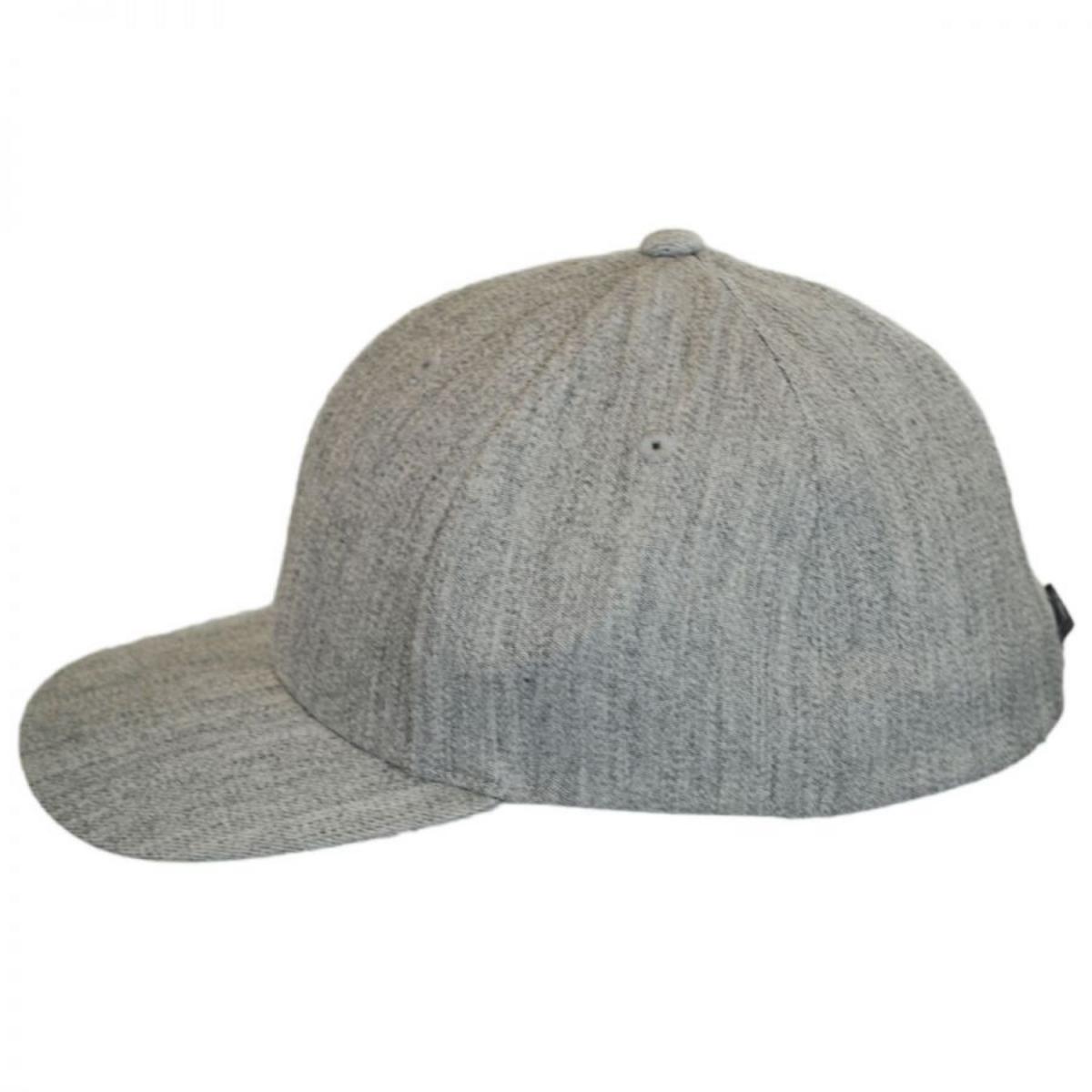 Kangol | Logo Wool Flexfit Fitted Baseball Cap | 201104 | profile | FLANNEL