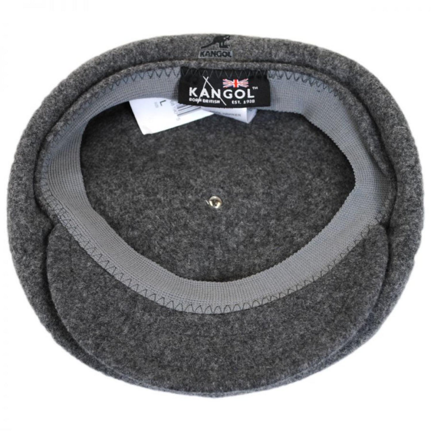 Kangol | Hawker Wool Newsboy Cap | 160943 | under | FLANNEL