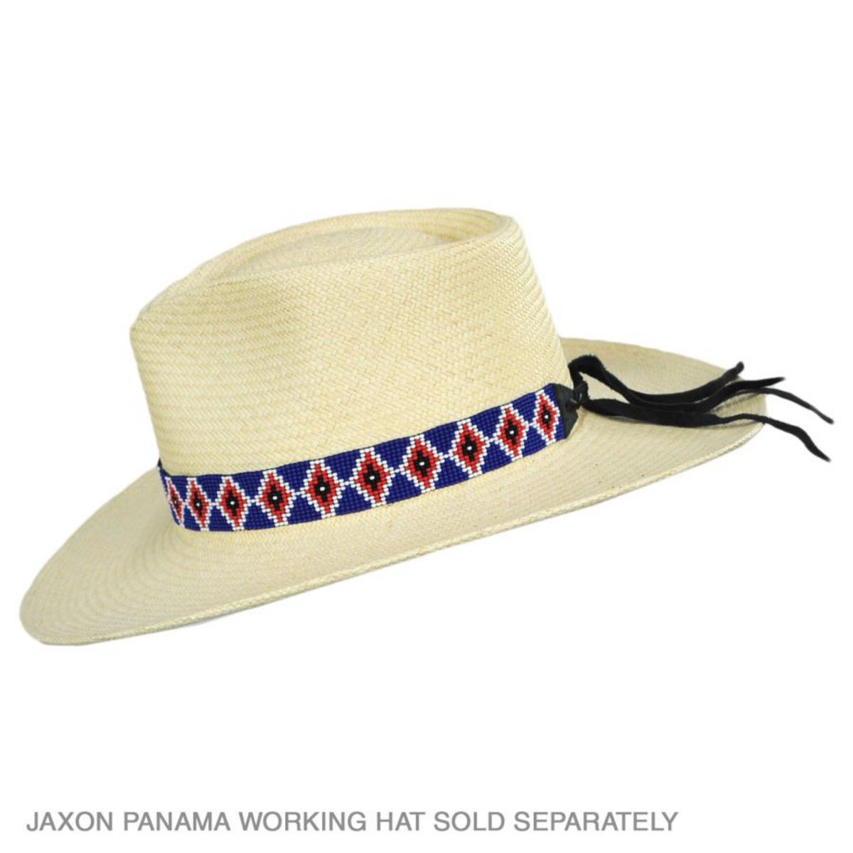 SunBody Hats | Star Beaded Hat Band | 602630 | profile | BLUE