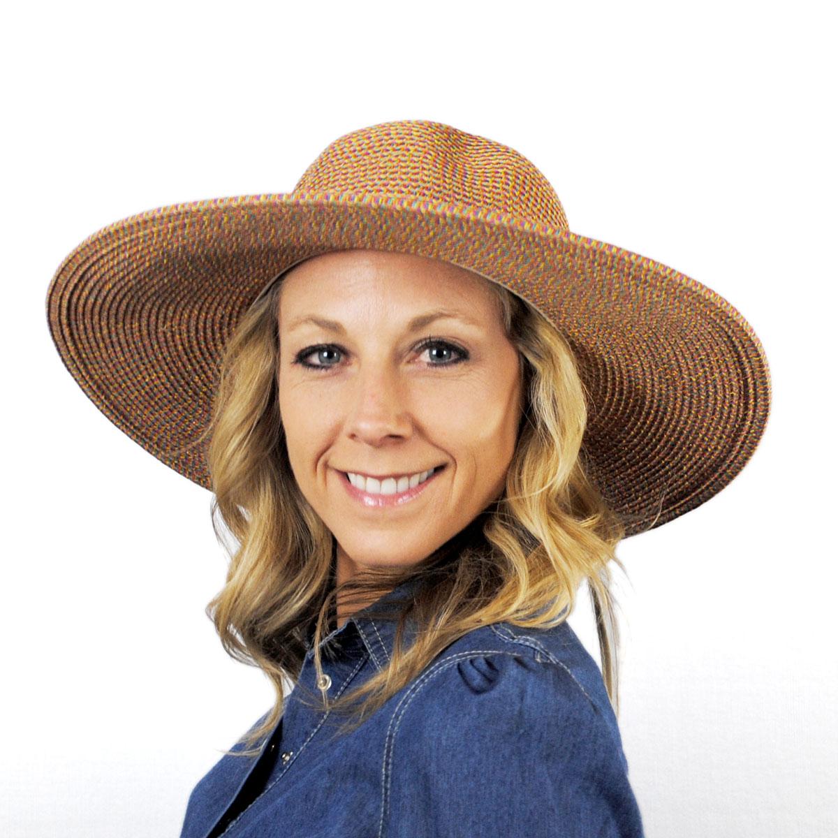 sur la tete | Sorbet Toyo Straw Sun Hat | 104202 | lsfone | MULTI
