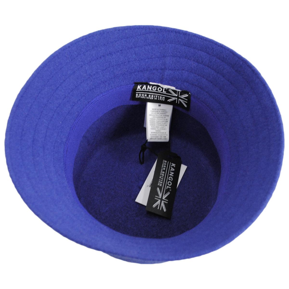 Kangol | Lahinch Wool Bucket Hat - Starry Blue | 185748FW23 | under | STARRY BLUE